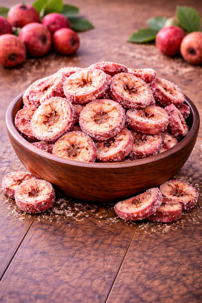 hawthorn dried, sweetened, fd