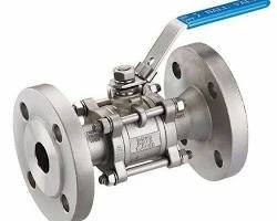 3pcs design flange end ball valves